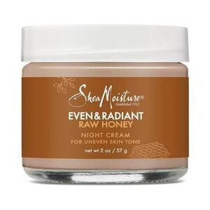 2 Shea Moisture Even and Radiant Raw Honey  Night Cream